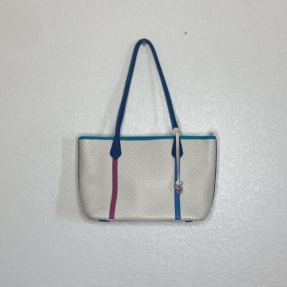 BRIGHTON Leather Bag with Zipper Closure on Top NWOT - Picture 8 of 13